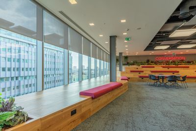 Kierrekaihdinmallisto, SG 4910, Versascreen 1-10%, Virgin Money, Glasgow, Scotland, United Kingdom