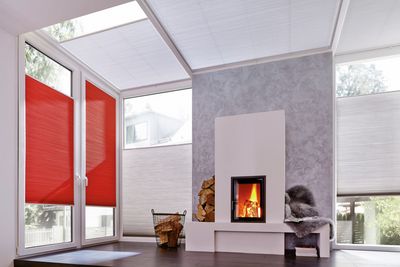 Pleated Blind Systems, SG 8500, DUETTE® Fixé Elan, Col 20012 / 20022, BB24 / PR10