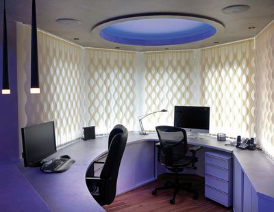 Vertical Blind Systems, SG 2950, Multi Shadow, Private Residence, Lambach, Austria, Vertical Waves