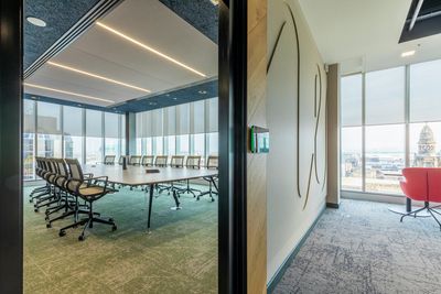 Kierrekaihdinmallisto, SG 4960, Versascreen 1-10%, Virgin Money, Glasgow, Scotland, United Kingdom