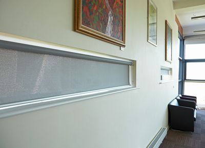 Roller Blind Systems, SG 4930, Multiscreen 1-10%, Room shot "Durham Gateway", Durham, United Kingdom
