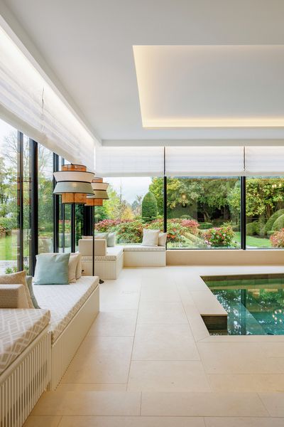 Laskosverhojärjestelmät, SG 2360, Colorama 2, Villa at the lake, Lucerne, Switzerland