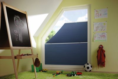 Vekkiverhojärjestelmät, SG 8500, DUETTE® Fixé Unix Dark, Col 20076, BB80