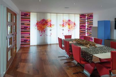 Panel Glide Systems, SG 2700, Multi Shadow, Room shot "Aurora House, Essex", United Kingdom