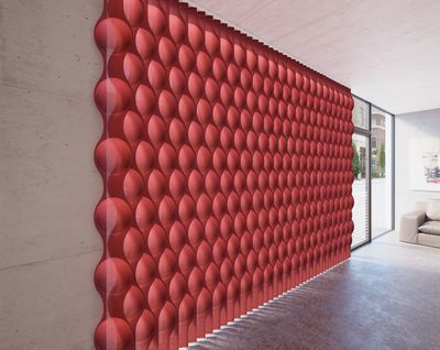 Lamelliverhojärjestelmät, SG 2810, Multi Visio, 3D Vertical Waves